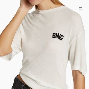 Anine Bing Classic White Tee
